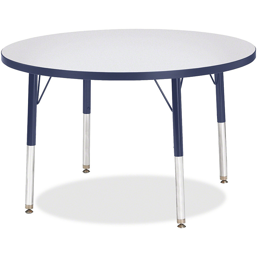 Jonti-Craft Berries Elementary Height Color Edge Round Table (6488JCE112)