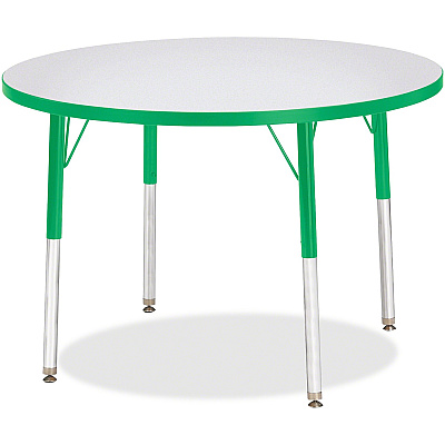 Jonti-Craft Berries Adult Height Color Edge Round Table (6488JCA119)
