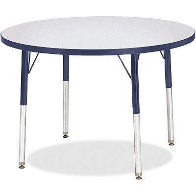 Jonti-Craft Berries Adult Height Color Edge Round Table (6488JCA112)
