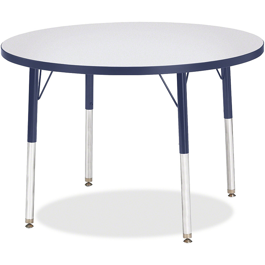 Jonti-Craft Berries Adult Height Color Edge Round Table (6488JCA112)