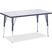 Jonti-Craft Berries Adult Height Color Edge Rectangle Table (6478JCA112)