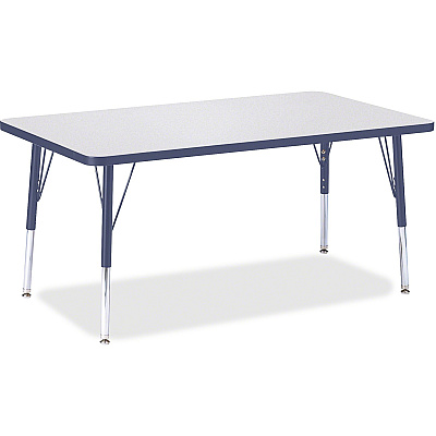 Jonti-Craft Berries Elementary Height Color Edge Rectangle Table (6473JCE112)