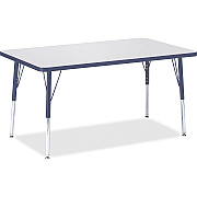 Jonti-Craft Berries Adult Height Color Edge Rectangle Table (6473JCA112)
