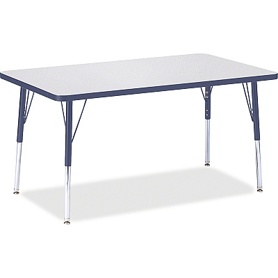 Jonti-Craft Berries Adult Height Color Edge Rectangle Table (6473JCA112)