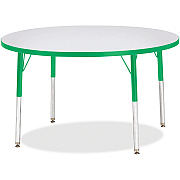 Jonti-Craft Berries Elementary Height Color Edge Round Table (6468JCE119)