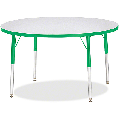Jonti-Craft Berries Elementary Height Color Edge Round Table (6468JCE119)
