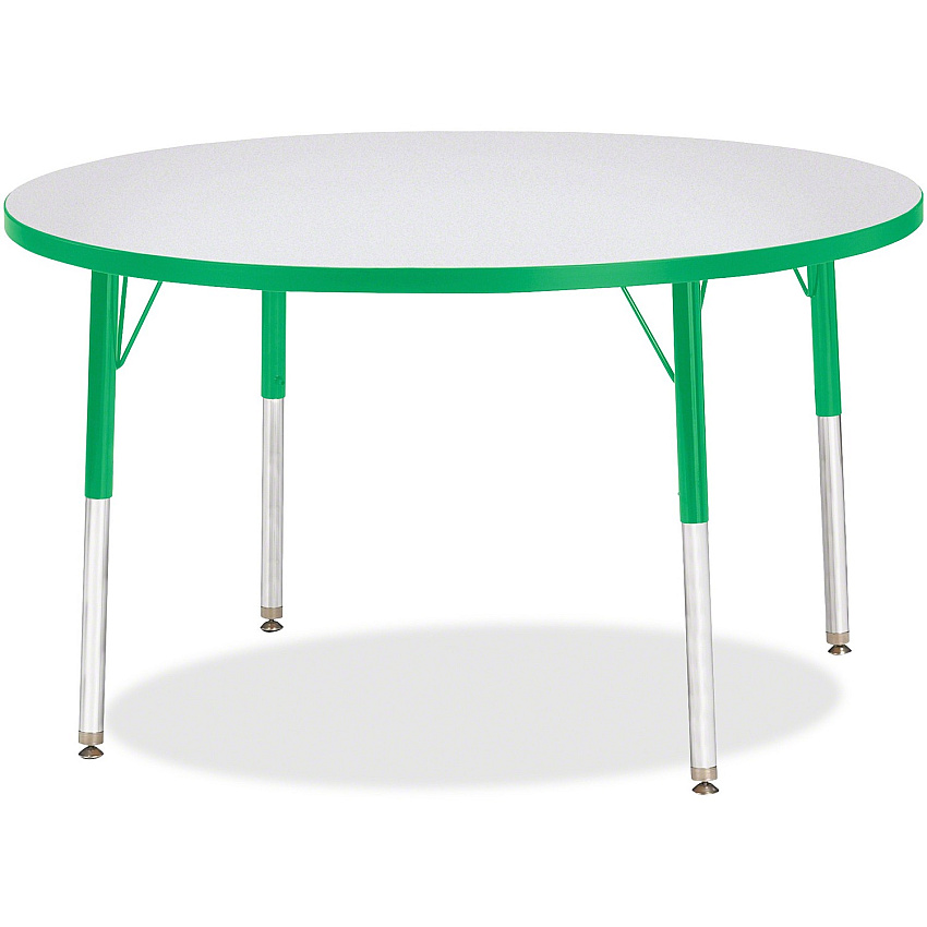 Jonti-Craft Berries Elementary Height Color Edge Round Table (6468JCE119)