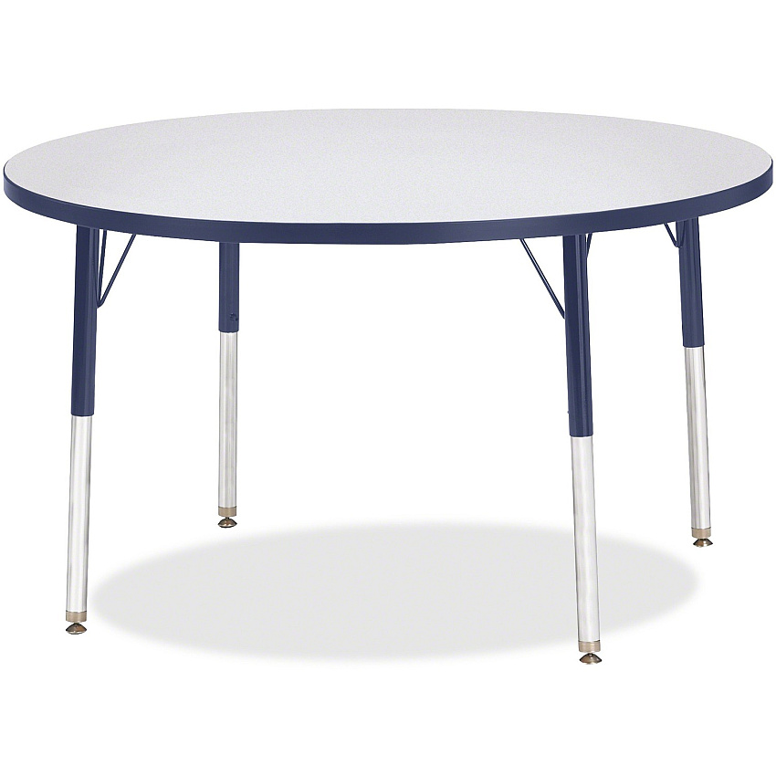 Jonti-Craft Berries Elementary Height Color Edge Round Table (6468JCE112)