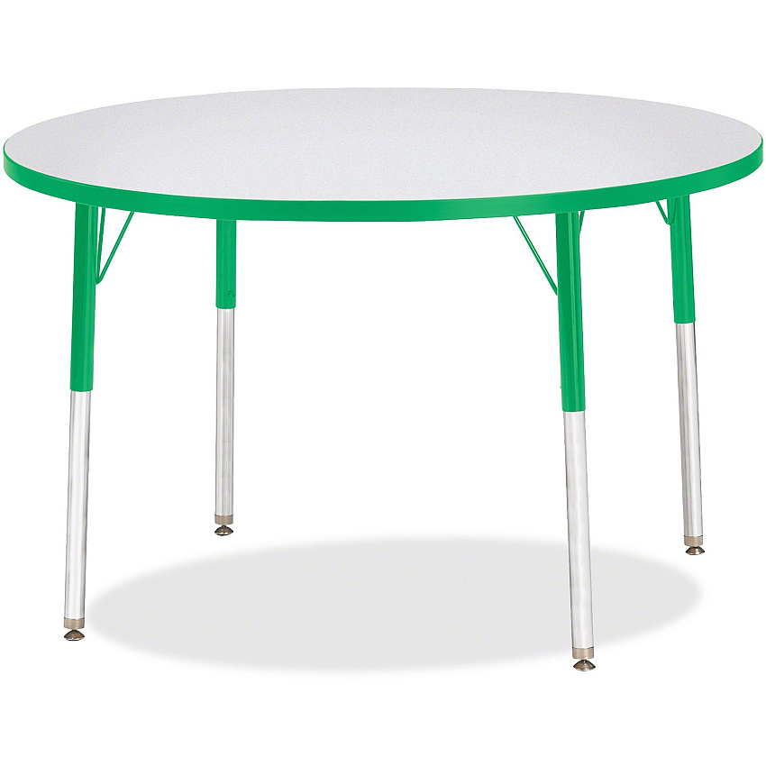 Jonti-Craft Berries Adult Height Color Edge Round Table (6468JCA119)
