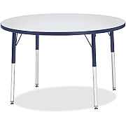 Jonti-Craft Berries Adult Height Color Edge Round Table (6468JCA112)
