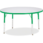 Jonti-Craft Berries Adult Height Color Edge Round Table (6433JCA119)
