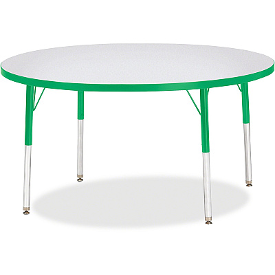 Jonti-Craft Berries Adult Height Color Edge Round Table (6433JCA119)