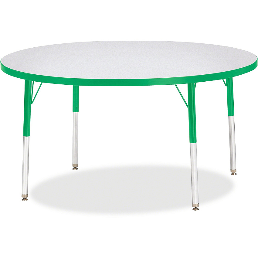 Jonti-Craft Berries Adult Height Color Edge Round Table (6433JCA119)