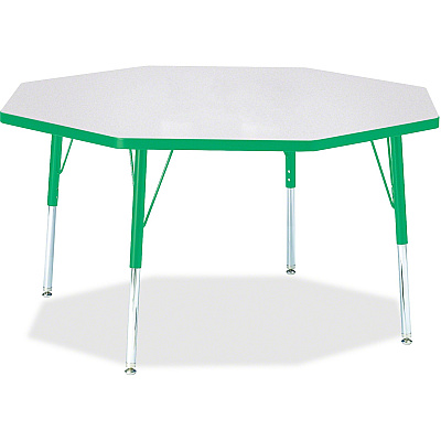 Jonti-Craft Berries Elementary Height Color Edge Octagon Table (6428JCE119)