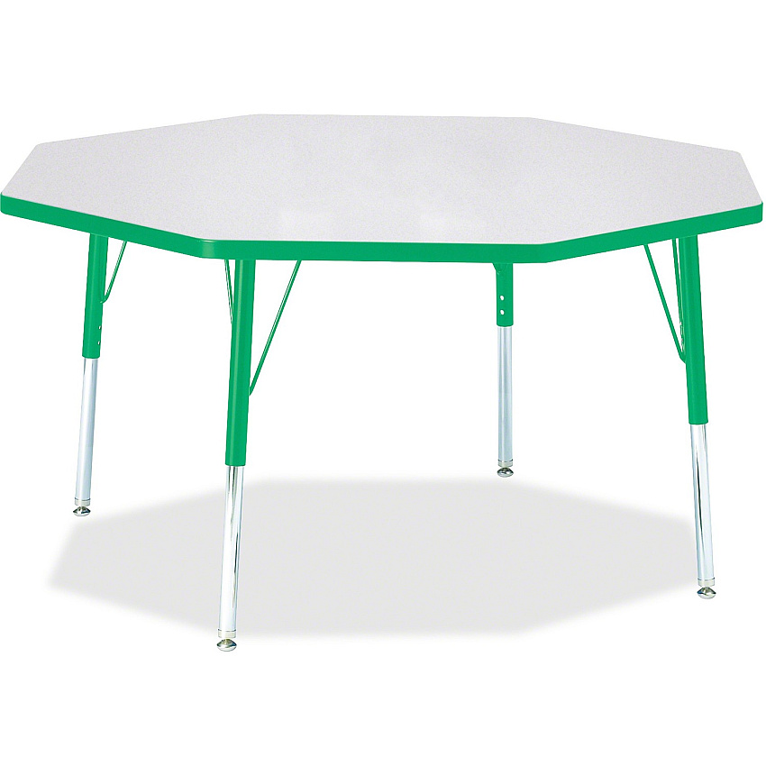 Jonti-Craft Berries Elementary Height Color Edge Octagon Table (6428JCE119)