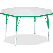 Jonti-Craft Berries Adult Height Color Edge Octagon Table (6428JCA119)