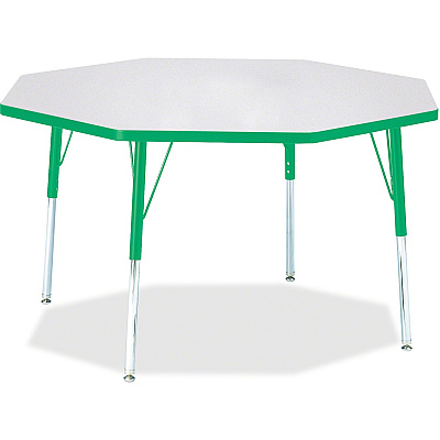 Jonti-Craft Berries Adult Height Color Edge Octagon Table (6428JCA119)