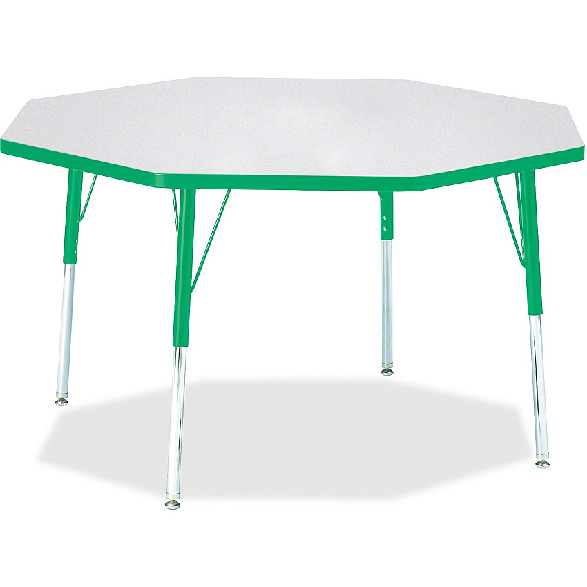 Jonti-Craft Berries Adult Height Color Edge Octagon Table (6428JCA119)
