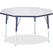 Jonti-Craft Berries Adult Height Color Edge Octagon Table (6428JCA112)