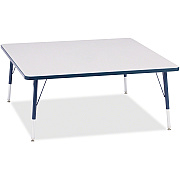 Jonti-Craft Berries Elementary Height Color Edge Square Table (6418JCE112)