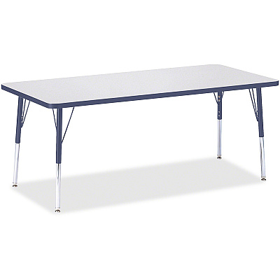 Jonti-Craft Berries Elementary Height Color Edge Rectangle Table (6413JCE112)