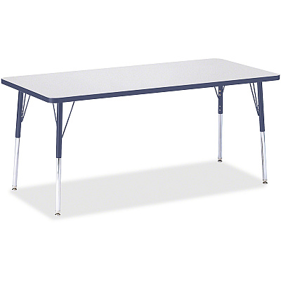 Jonti-Craft Berries Adult Height Color Edge Rectangle Table (6413JCA112)