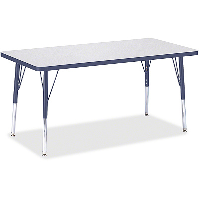 Jonti-Craft Berries Elementary Height Color Edge Rectangle Table (6403JCE112)