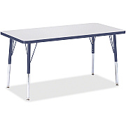 Berries Berries Adult Height Color Edge Rectangle Table (6403JCA112)