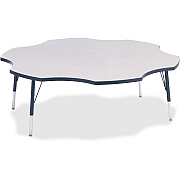 Jonti-Craft Berries Elementary Height Prism Six-Leaf Table (6458JCE112)