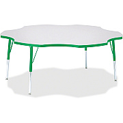 Jonti-Craft Berries Prism Six-Leaf Student Table (6458JCA119)
