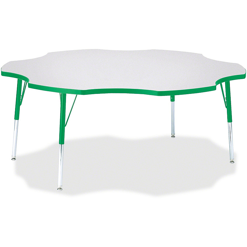 Jonti-Craft Berries Prism Six-Leaf Student Table (6458JCA119)