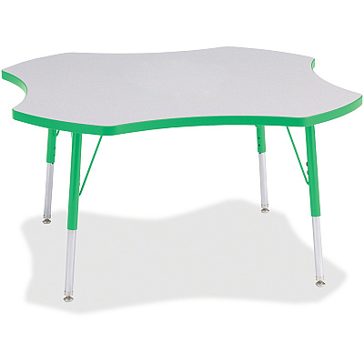 Jonti-Craft Berries Prism Four-Leaf Student Table (6453JCA119)