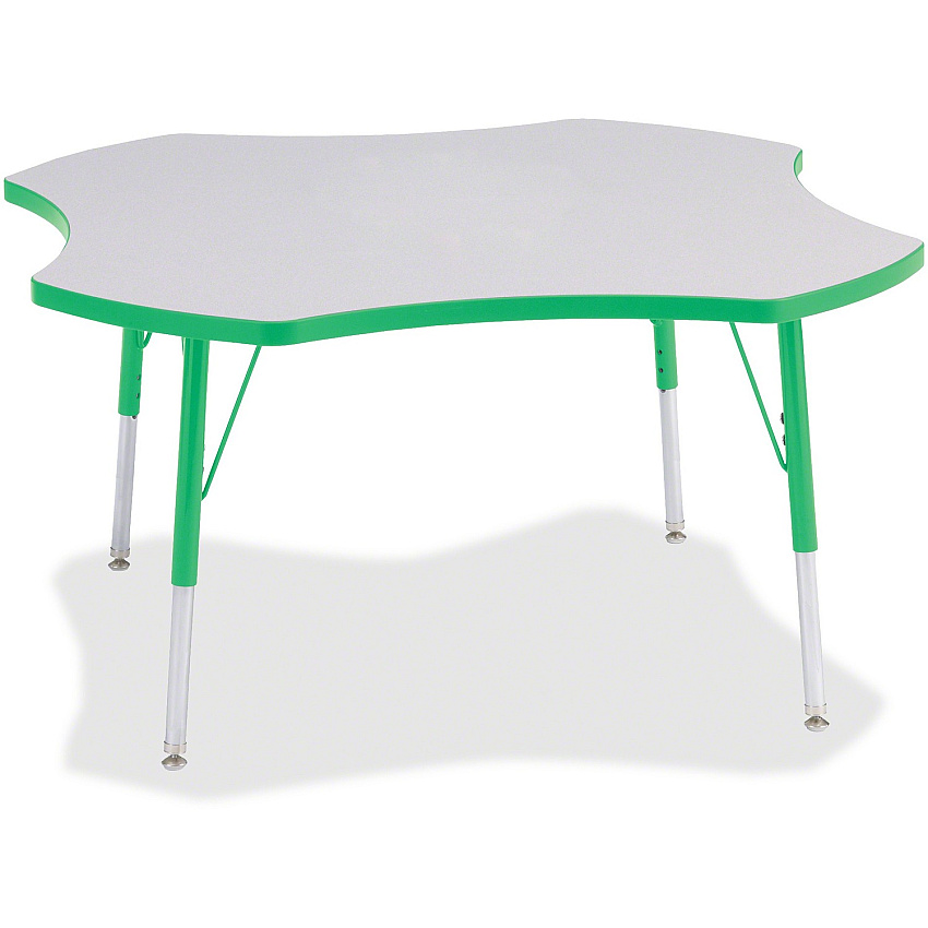 Jonti-Craft Berries Prism Four-Leaf Student Table (6453JCA119)