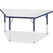 Jonti-Craft Berries Elementary Height Prism Edge Trapezoid Table (6438JCE112)