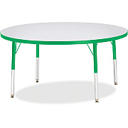 Jonti-Craft Berries Elementary Height Color Edge Round Table (6433JCE119)