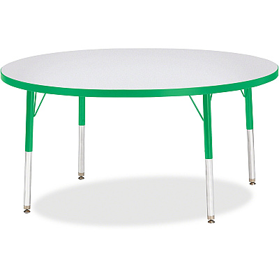 Jonti-Craft Berries Elementary Height Color Edge Round Table (6433JCE119)