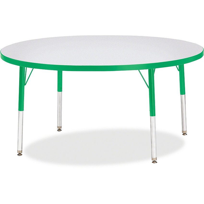 Jonti-Craft Berries Elementary Height Color Edge Round Table (6433JCE119)