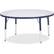 Jonti-Craft Berries Elementary Height Color Edge Round Table (6433JCE112)
