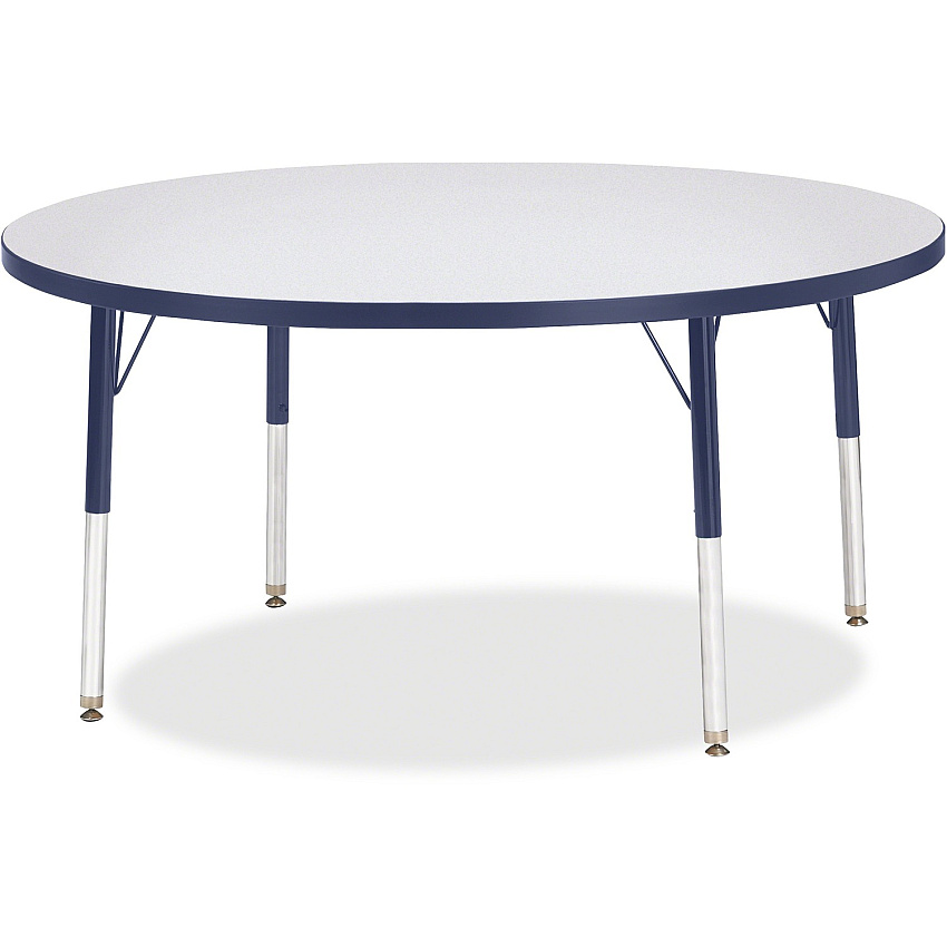 Jonti-Craft Berries Elementary Height Color Edge Round Table (6433JCE112)