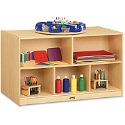 Jonti-Craft Doublee-Sided Island Mobile Storage Unit (3920JC)