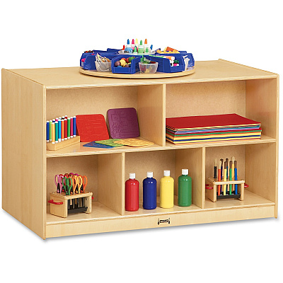 Jonti-Craft Doublee-Sided Island Mobile Storage Unit (3920JC)