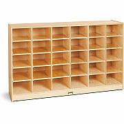 Jonti-Craft Rainbow Accents 30 Cubbie Mobile Storage (0430JC)