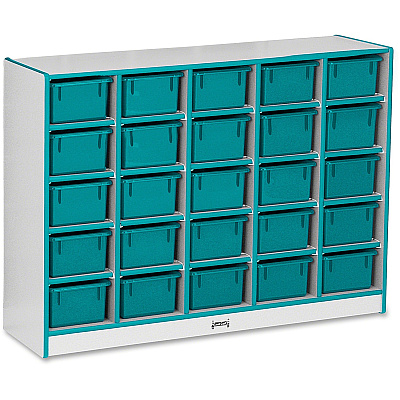 Jonti-Craft Rainbow Accents Cubbie-trays Storage Unit (0426JCWW005)