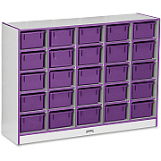 Jonti-Craft Rainbow Accents Cubbie-trays Storage Unit (0426JCWW004)
