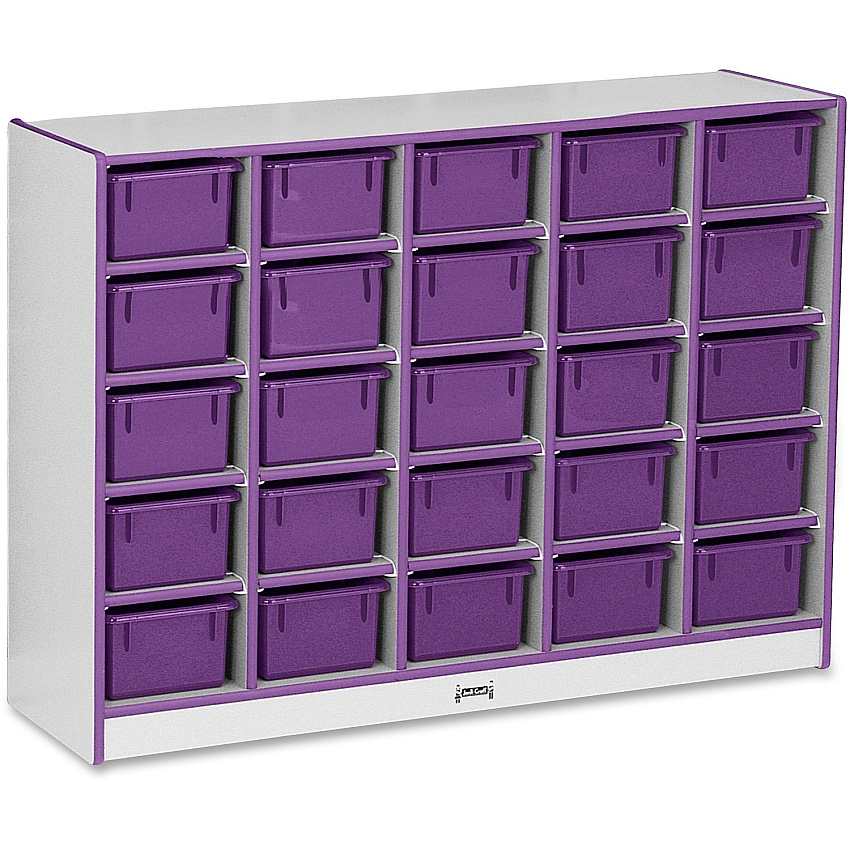 Jonti-Craft Rainbow Accents Cubbie-trays Storage Unit (0426JCWW004)
