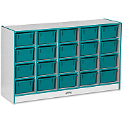 Jonti-Craft Rainbow Accents Cubbie-trays Storage Unit (0421JCWW005)