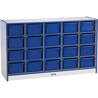 Jonti-Craft Rainbow Accents Cubbie-trays Storage Unit (0421JCWW003)