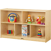 Jonti-Craft Low Single Mobile Storage Unit (0392JC)