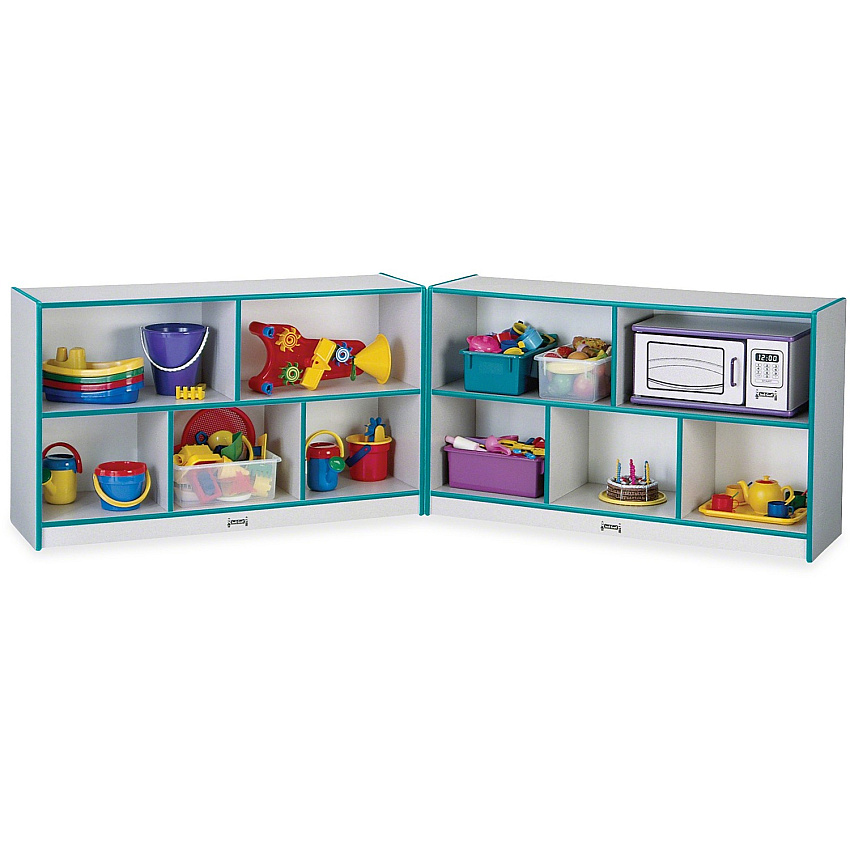Jonti-Craft Rainbow Accents Fold-n-Lock Storage Shelf (0292JCWW005)