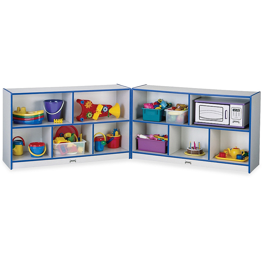 Jonti-Craft Rainbow Accents Fold-n-Lock Storage Shelf (0292JCWW003)